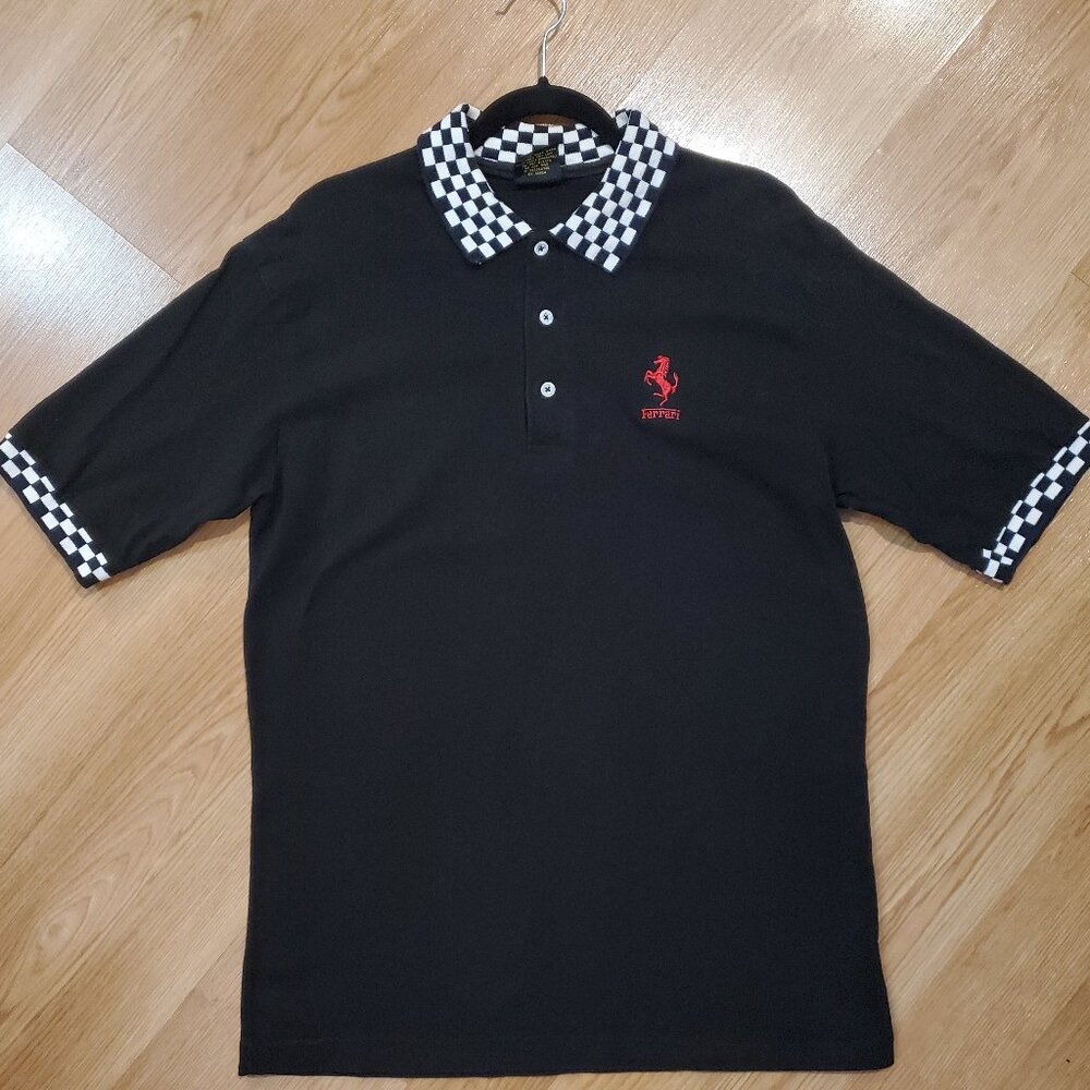 Ferrari Short Sleeve Polo Shirt - Men's Large